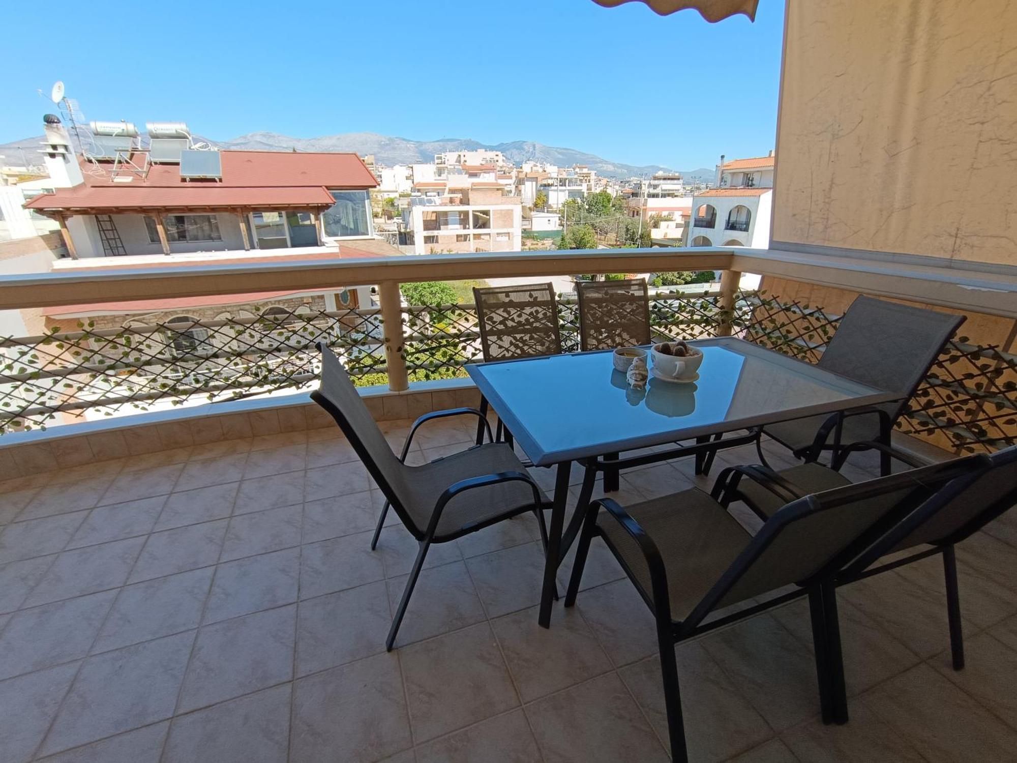 New Elegant Roof Apartment Acharnes Exterior photo